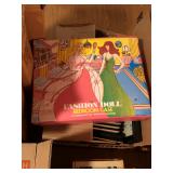 Vintage fashion doll bedroom case