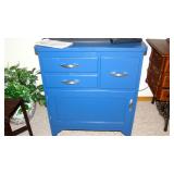 Blue dresser