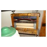 Vintage clothes wringer