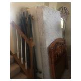Twin bed frames and mattresses