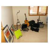 fender guitar , Yamaha guitar, Bach trumpet and more