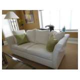 cream sofa
