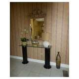 entry table and mirror