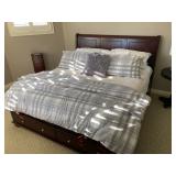 King Bed with Storage
