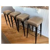Leather Stools - Hickory Chair Furniture Co.