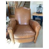 Ethan Allen Leather Chair