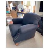 Ethan Allen Blue Chair