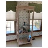 Lexington Henry Link Wicker and Glass Shelves