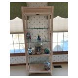 Lexington Henry Link Wicker and Glass Shelves