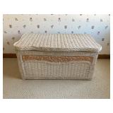 Lexington Henry Link Wicker Bench