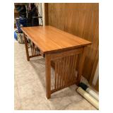 Mission style desk