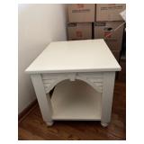white end table 