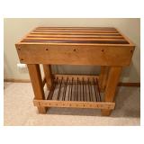 Custom made butcher block