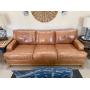 Ethan Allen Leather Couch