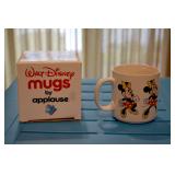 Minnie Mouse -Walt Disney - mugs by Applause - Box has picture of Mickey through the years from 1928