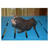 Ferdinand the Bull - 1938 Sieberling Latex Products - Hard latex figurine - tail is broken and glued