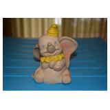 Dumbo rubber squeaky toy - yellow collar and hat - rubber in excellent condition, but squeaker is mi