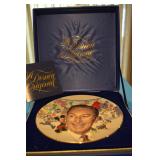 Commerative plate for 85th Anniversary of Walt Disney birthday - #13277/25000, 1986