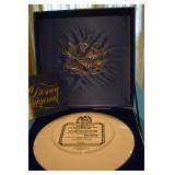 Commerative plate for 85th Anniversary of Walt Disney birthday - #13277/25000, 1986