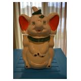 Dumbo - "Patented Turnabout 4 in 1 - Walt Disney" on bottom - Face paint in good shape, glazing is c