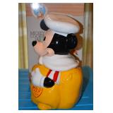 Mickey Mouse with rolling pin; body looks like it is a bag of flour; The Walt Disney Co by Hoan Ltd 