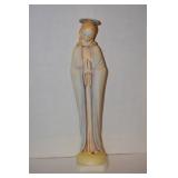 Hummel - 10 1/2" tall,  Madonna praying, hands folded, Halo with dark blue stars, W. Germany Bee (V)