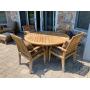 Gloster Teak Patio Table and Chairs