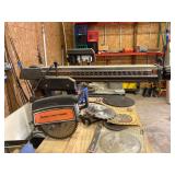 Craftsman 10" radial saw 