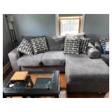 gray sectional sofa