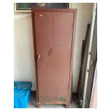 Metal vintage wall cabinet