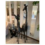 Large Giraffe statues