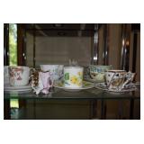 Tea cups and saucers