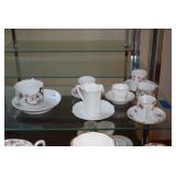 Tea cups and saucers