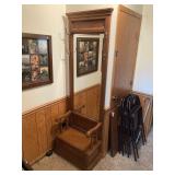 Hall Tree with mirror