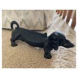 Cast iron Dachshund Boot Scraper