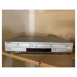 VHS and DVD Player