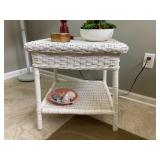 Wicker End table 