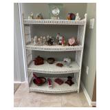 Wicker bookcase