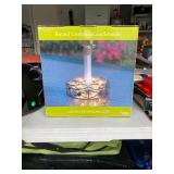 Round umbrella candleholder