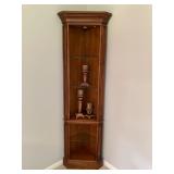 display corner cabinet 