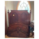 Antique Full Size Bed Frame 