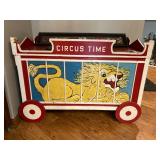 Vintage Circus Time Cabinet/TAble