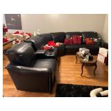 leather sectional 