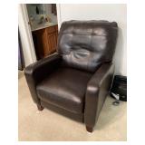 Faux Leather Chair 