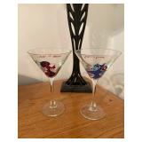 Disney Martini Glasses 