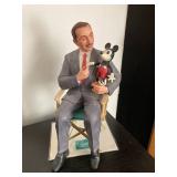 Walt Disney and Mickey Mouse Figurine 