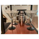 Disney martini glasses