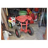 garden chair with wheels
