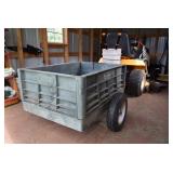 Rubbermaid Lawnmower Trailer