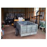 Rubbermaid Lawnmower Trailer